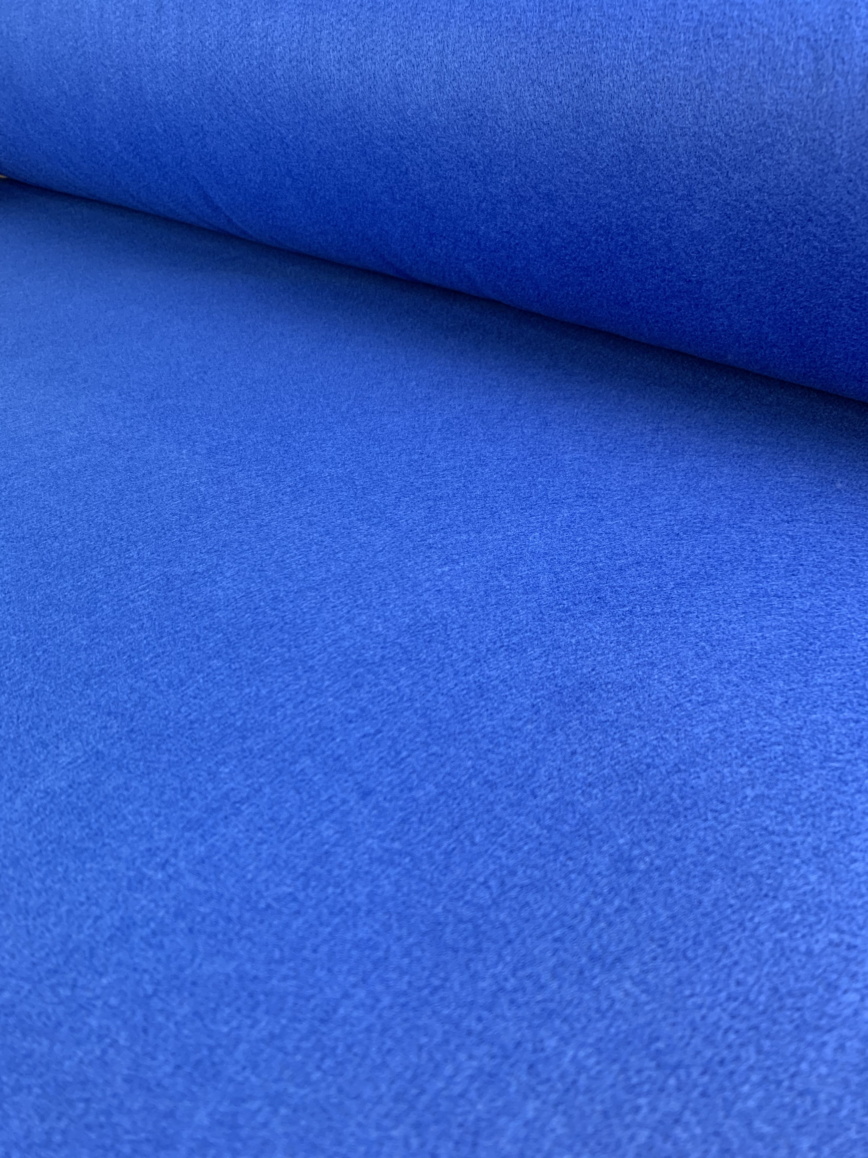 Royal Blue Acrylic Felt Fabric by the Yard Crafts Fabric 72 Inches