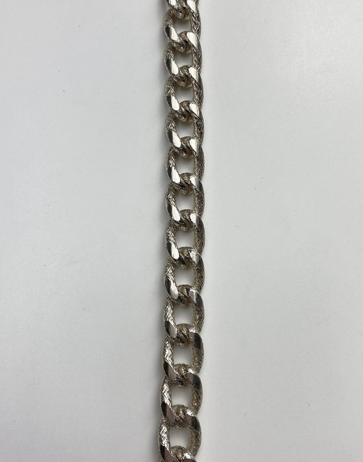 Silver Textured Chain - FabricPlanet