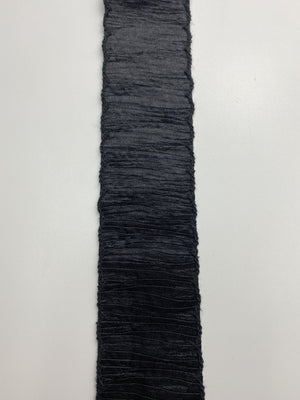 Black Textured Ribbon - FabricPlanet