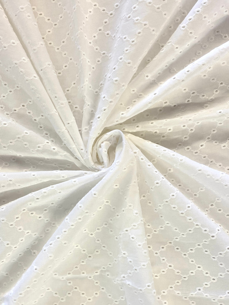 COTTON EYELET - FabricPlanet