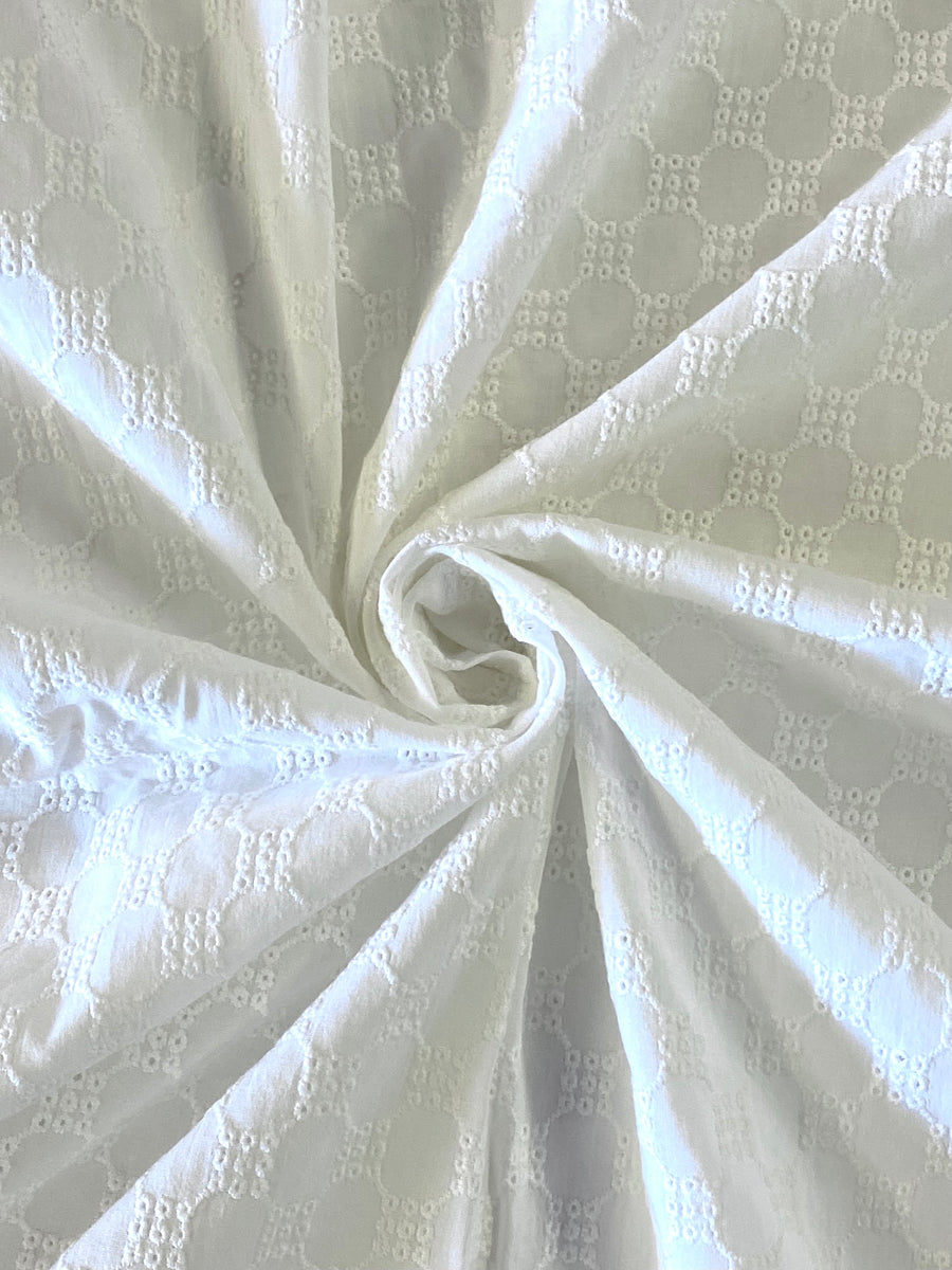COTTON EYELET - FabricPlanet