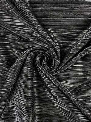 Polyester Metallic Lame Pleated - FabricPlanet
