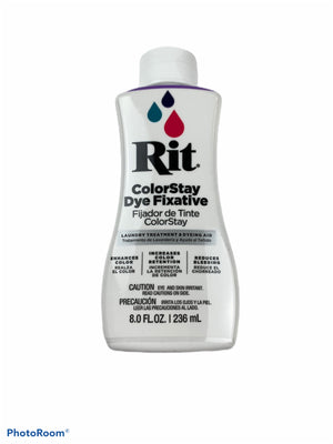 Rit Color Stay Dye Fixative Liquid - 8 fl oz bottle