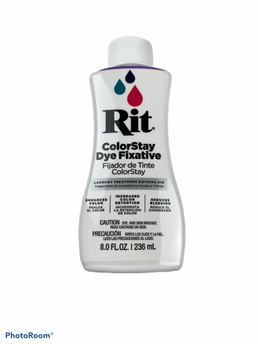 RIT ColorStay Dye FIXATIVE 236ml Bottle (8 FL OZ), Enhances Colour