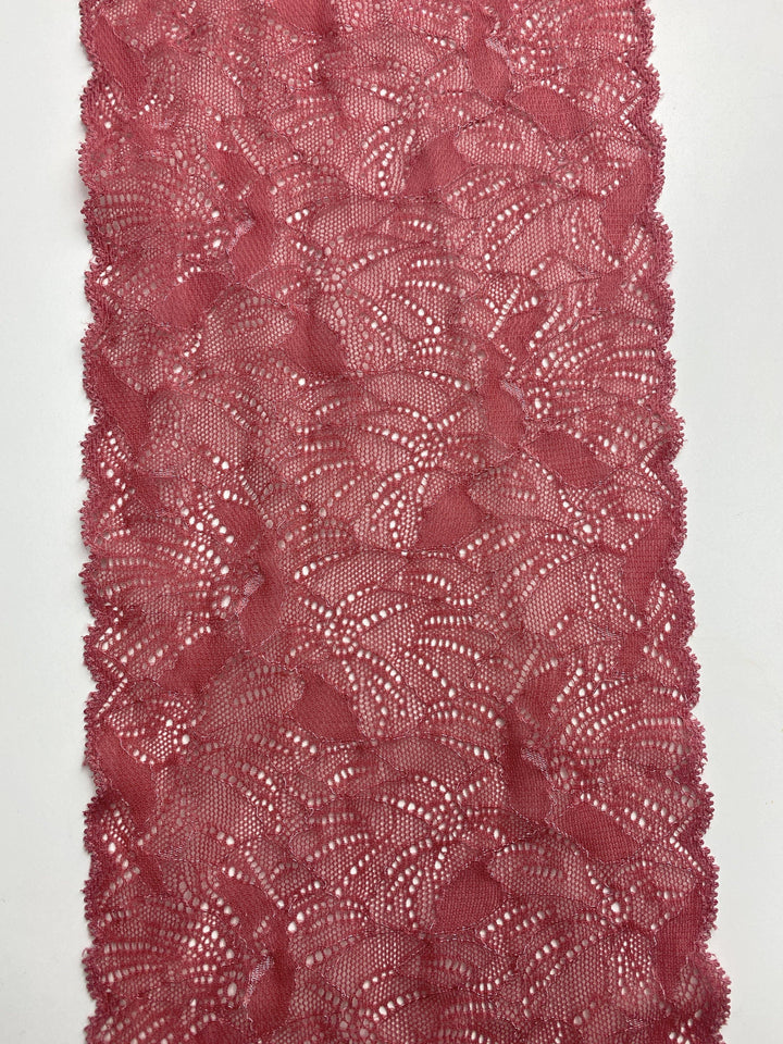 Coral Floral Lace - FabricPlanet