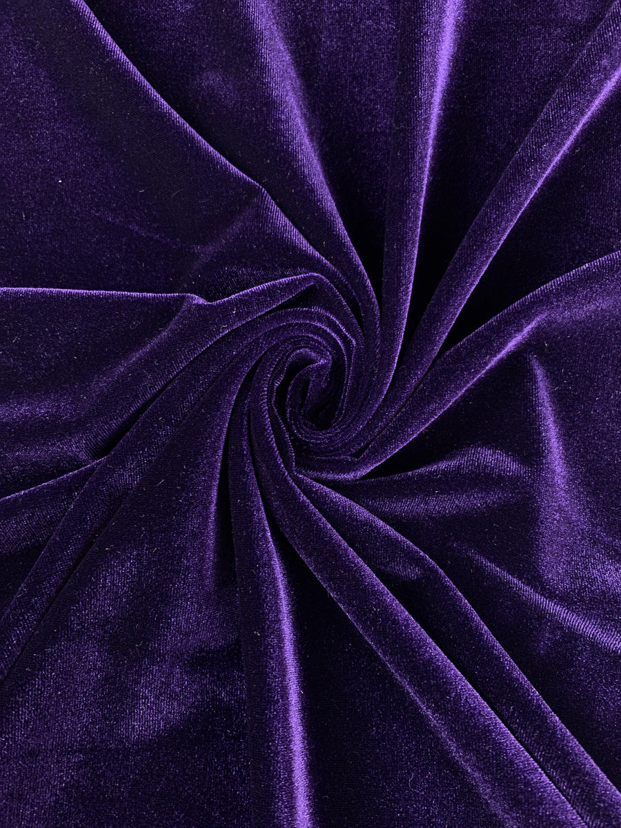 Polyester Stretch Velvet - FabricPlanet