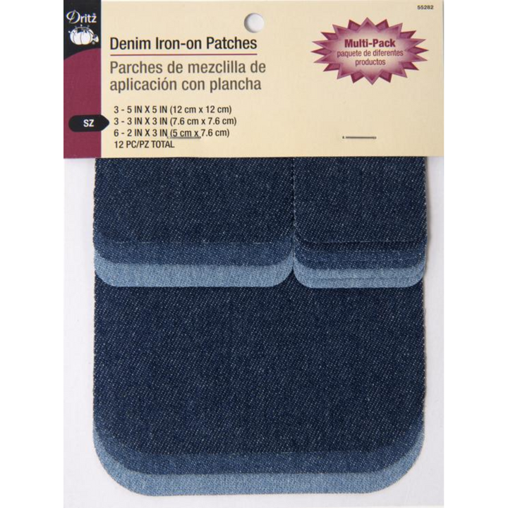 Denim Iron-On Patches - FabricPlanet