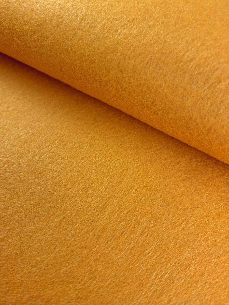 Dark Mango Acrylic Felt - FabricPlanet