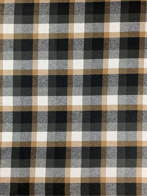 Cotton Print Plaid - FabricPlanet