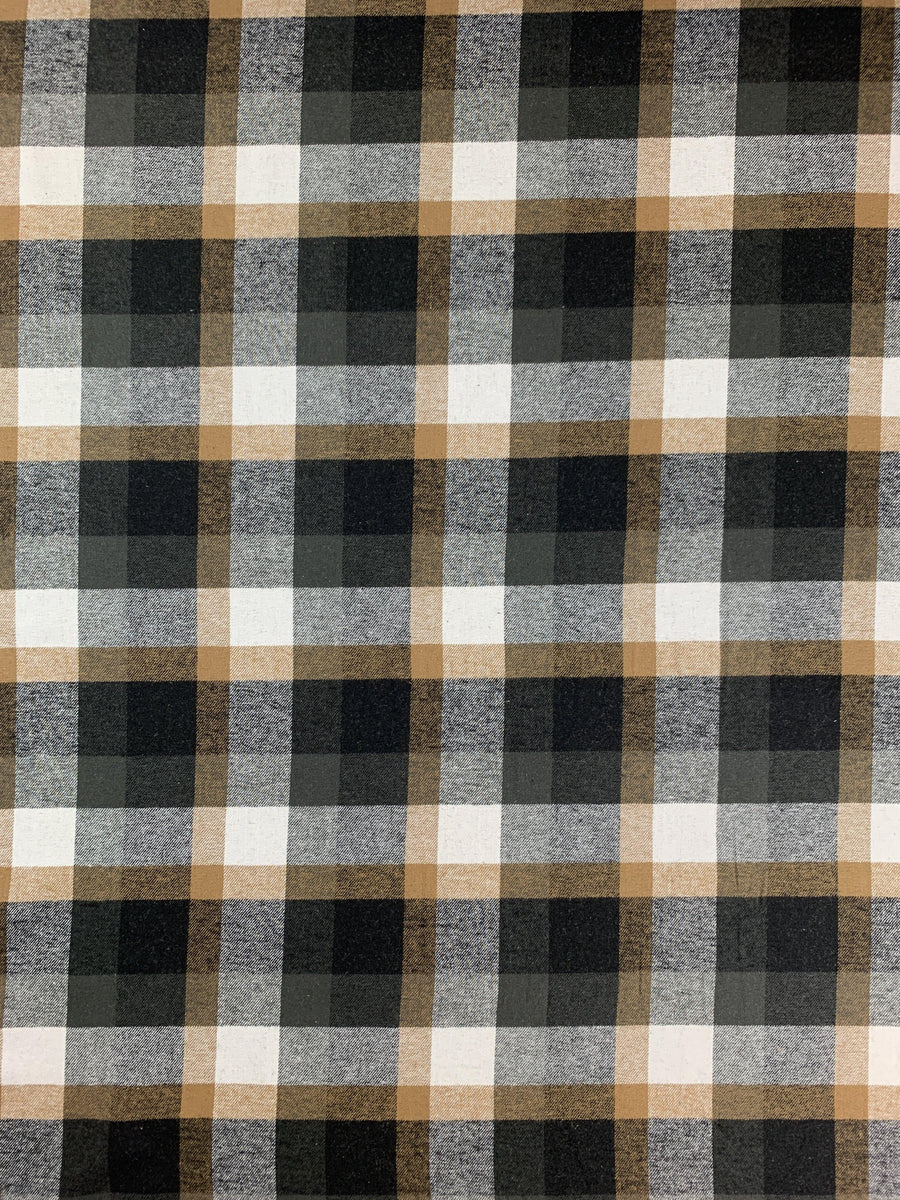 Cotton Print Plaid - FabricPlanet