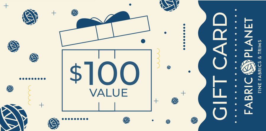 Gift Card $100 - FabricPlanet