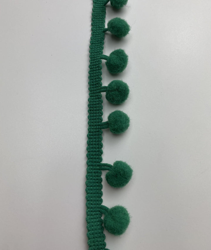 Green Mini Pompom - FabricPlanet
