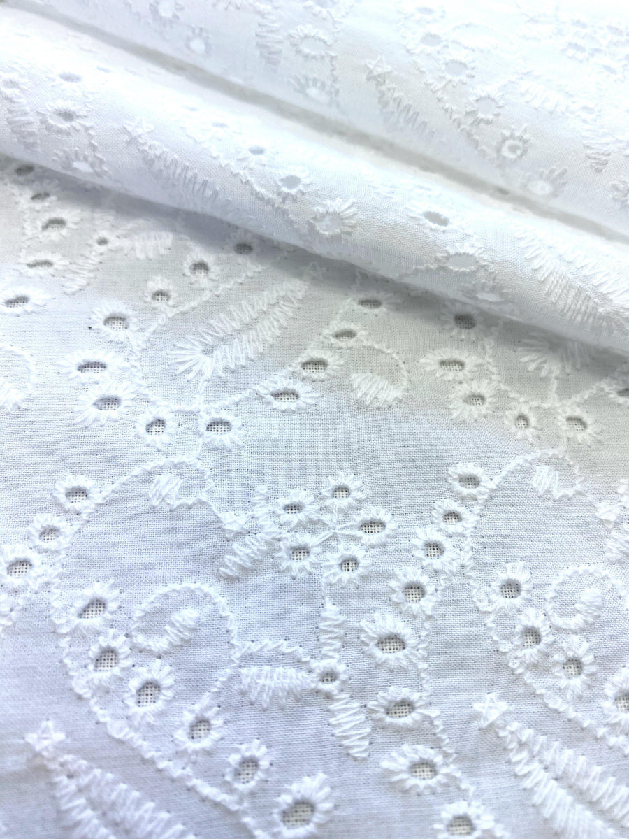 COTTON EYELET - FabricPlanet