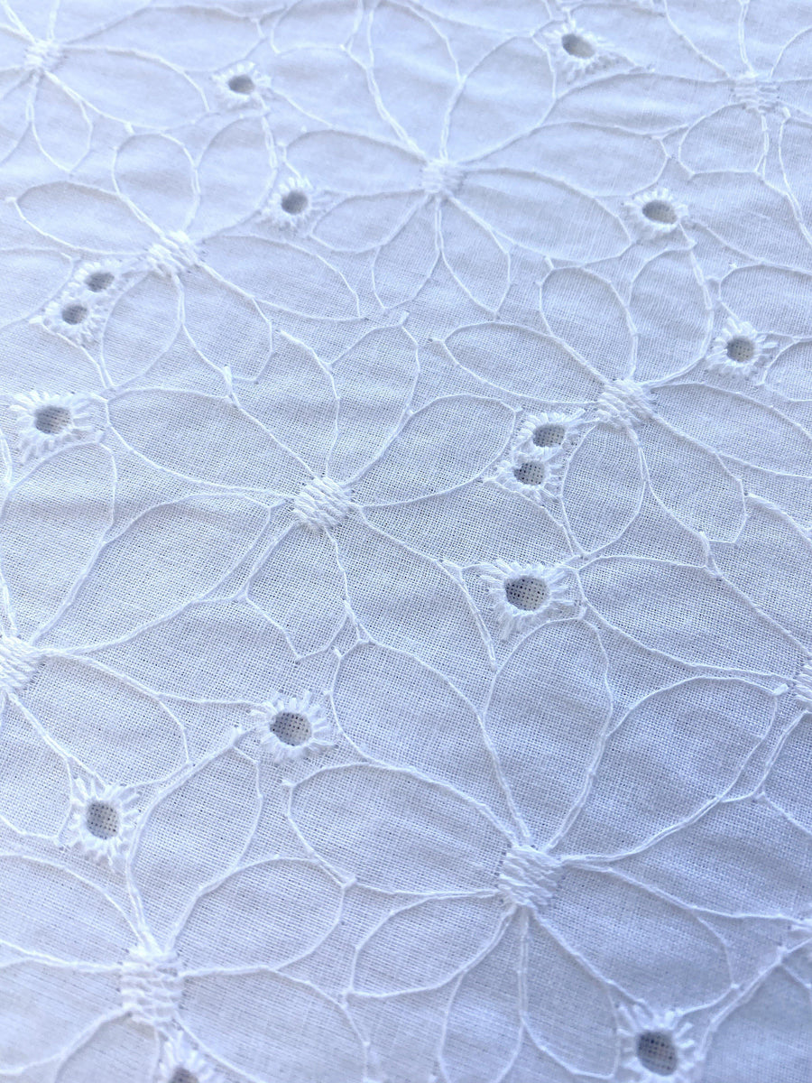 COTTON EYELET - FabricPlanet