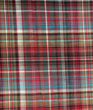 Cotton Print Plaid - FabricPlanet