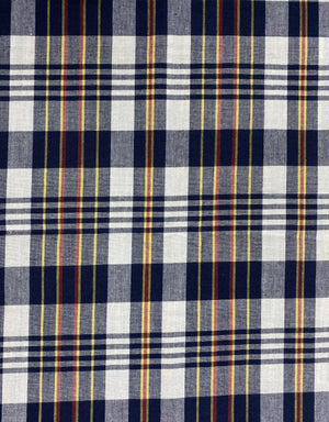 Cotton Print Plaid - FabricPlanet