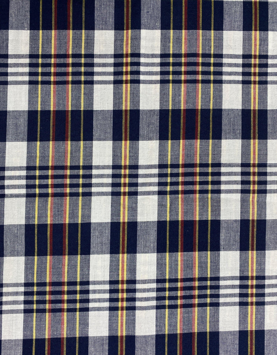 Cotton Print Plaid - FabricPlanet