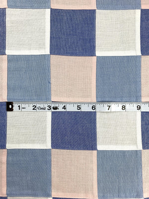 Cotton Print Gingham - FabricPlanet