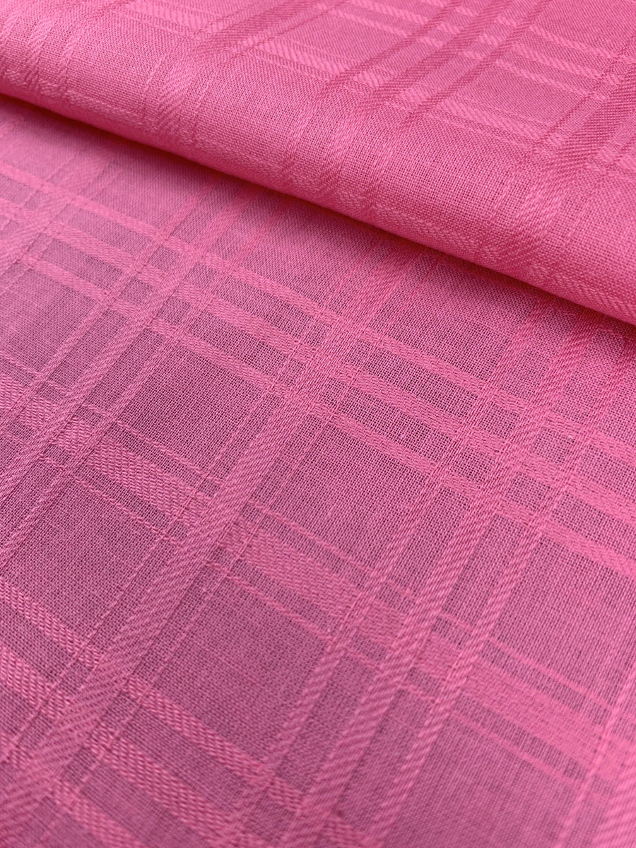 Cotton Print Plaid - FabricPlanet
