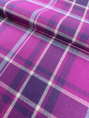 Cotton Print Plaid - FabricPlanet