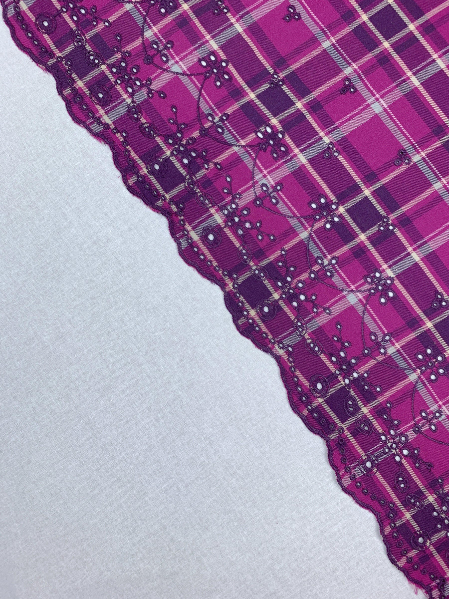 Cotton Print Plaid - FabricPlanet