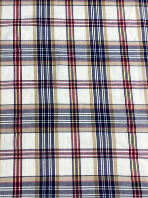 Cotton Print Plaid - FabricPlanet