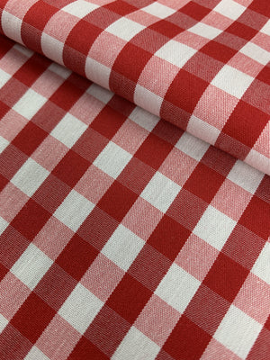 Cotton Print Gingham - FabricPlanet