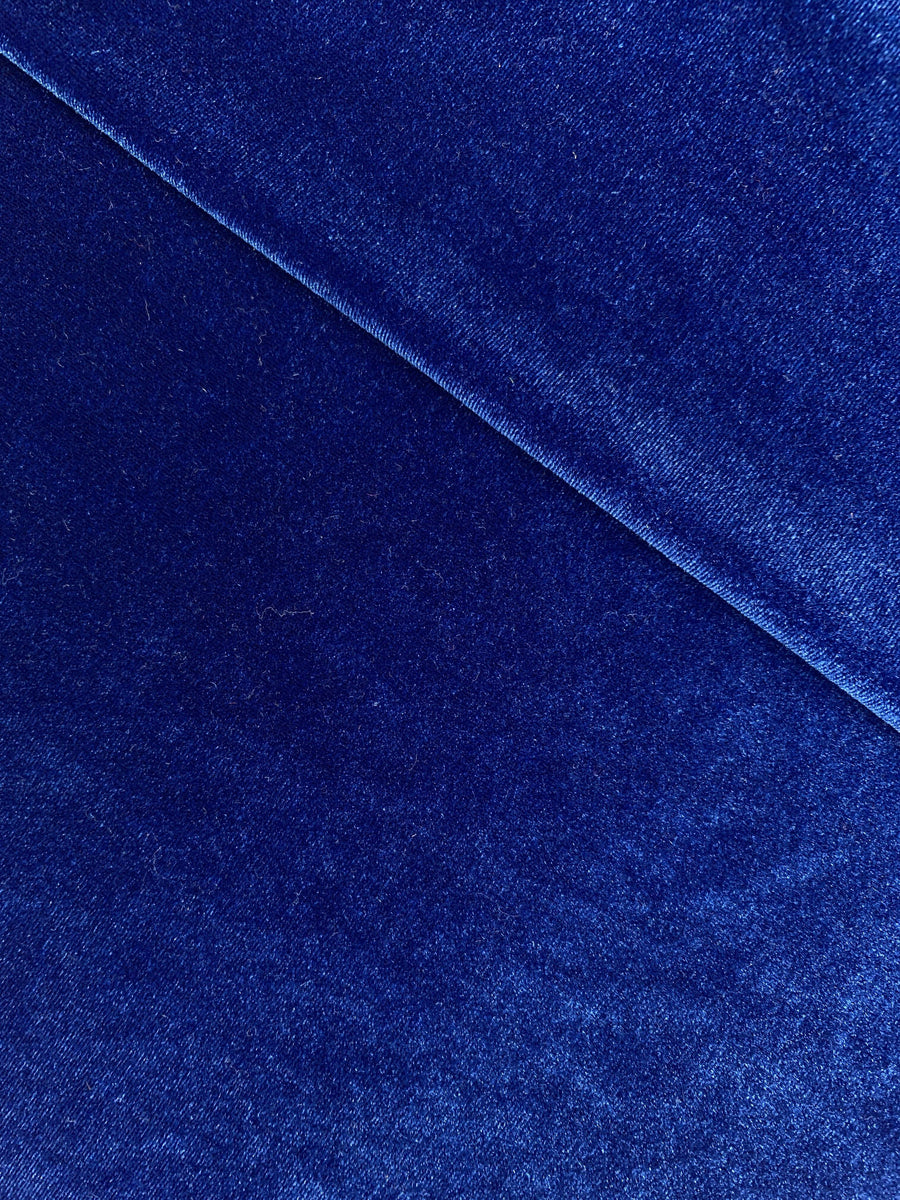 Royal Blue 4-way Stretch Velvet