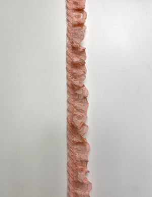 Salmon Ruffle Trim - FabricPlanet