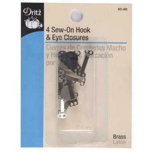 Sew-On Hook & Eye Closures - FabricPlanet