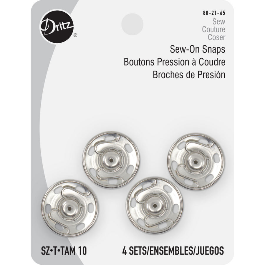 Sew-On Snaps Size 1/0 - FabricPlanet