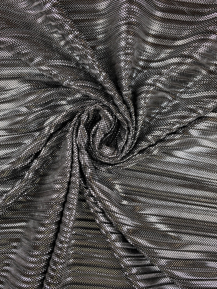 Polyester Metallic Lame Pleated - FabricPlanet