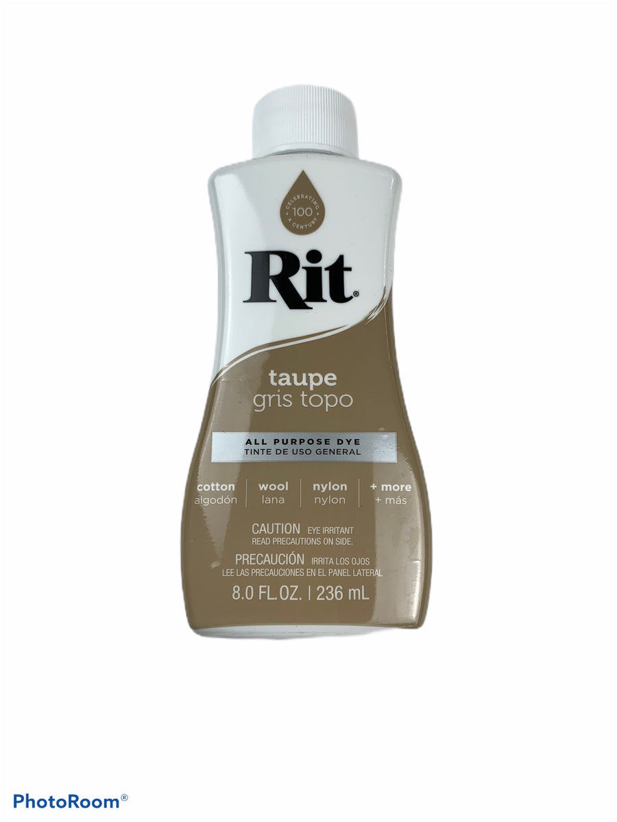  Rit All-Purpose Liquid Dye, Taupe, 8 Fl Oz (Pack of 1)