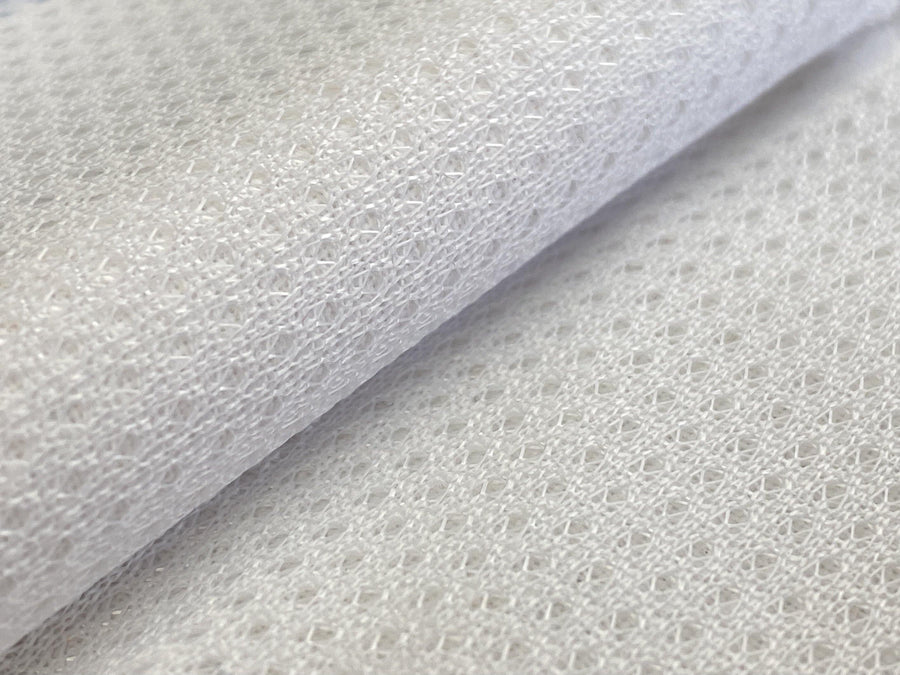 white micro mesh fabric - Micro Mesh Lining - 100% Poly - – Rex