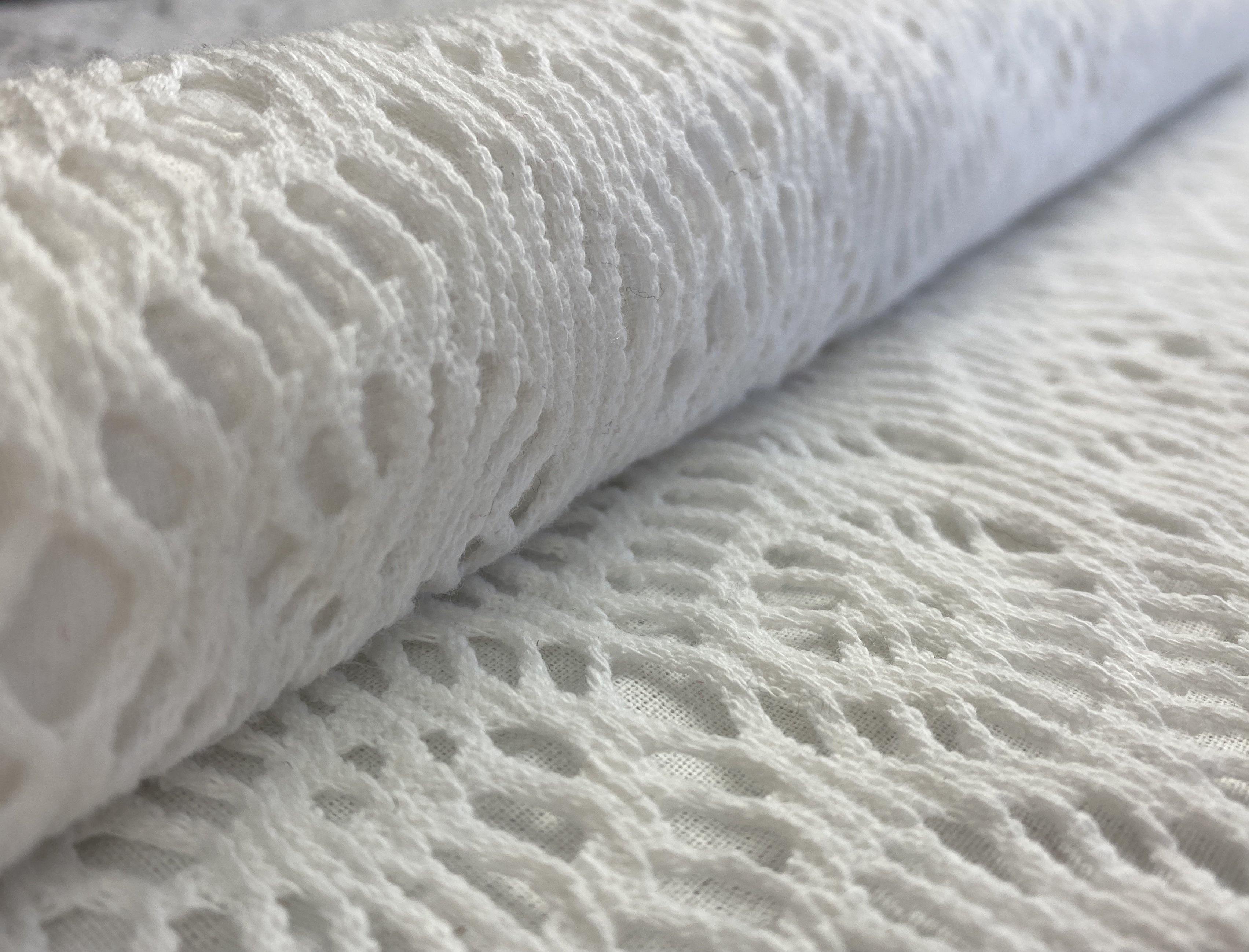 White Cotton Lace 25mm Premium Cotton - Sewing, Crafts – The Lace Co.