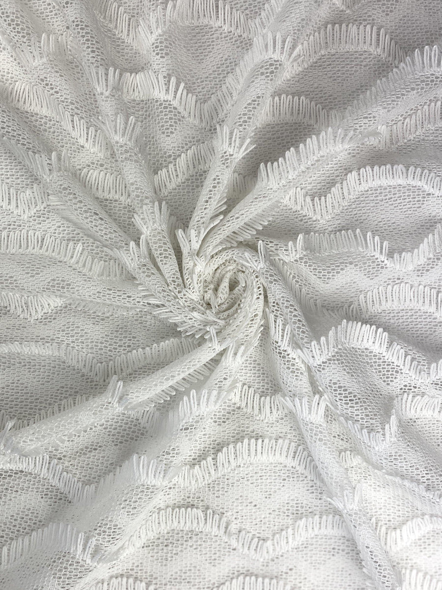 Polyester Non Stretch Lace - FabricPlanet