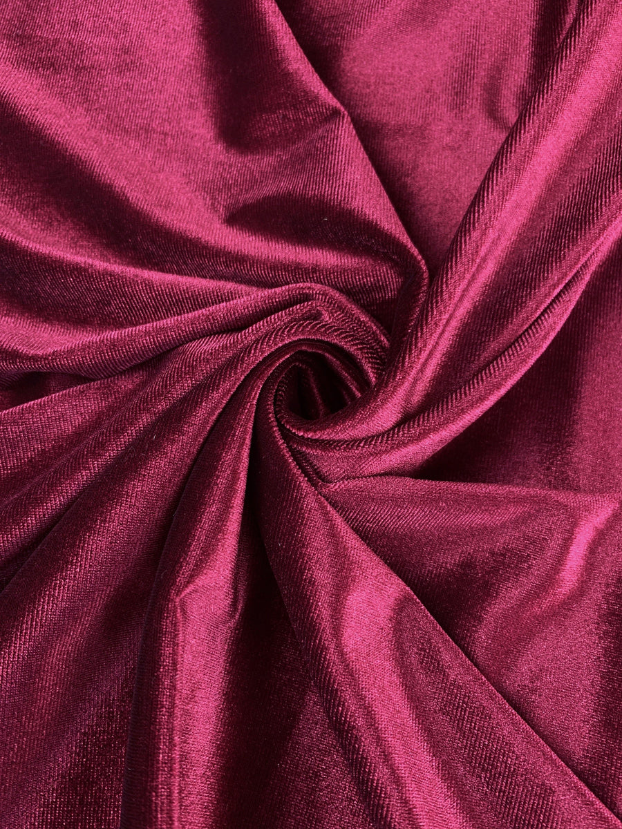 Polyester Stretch Velvet - FabricPlanet