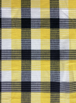 Cotton Print Plaid - FabricPlanet