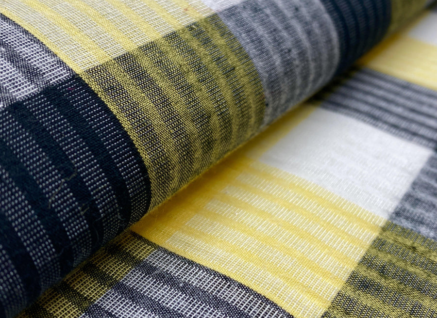 Cotton Print Plaid - FabricPlanet