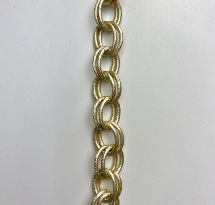 Double Linked Gold Chain - FabricPlanet