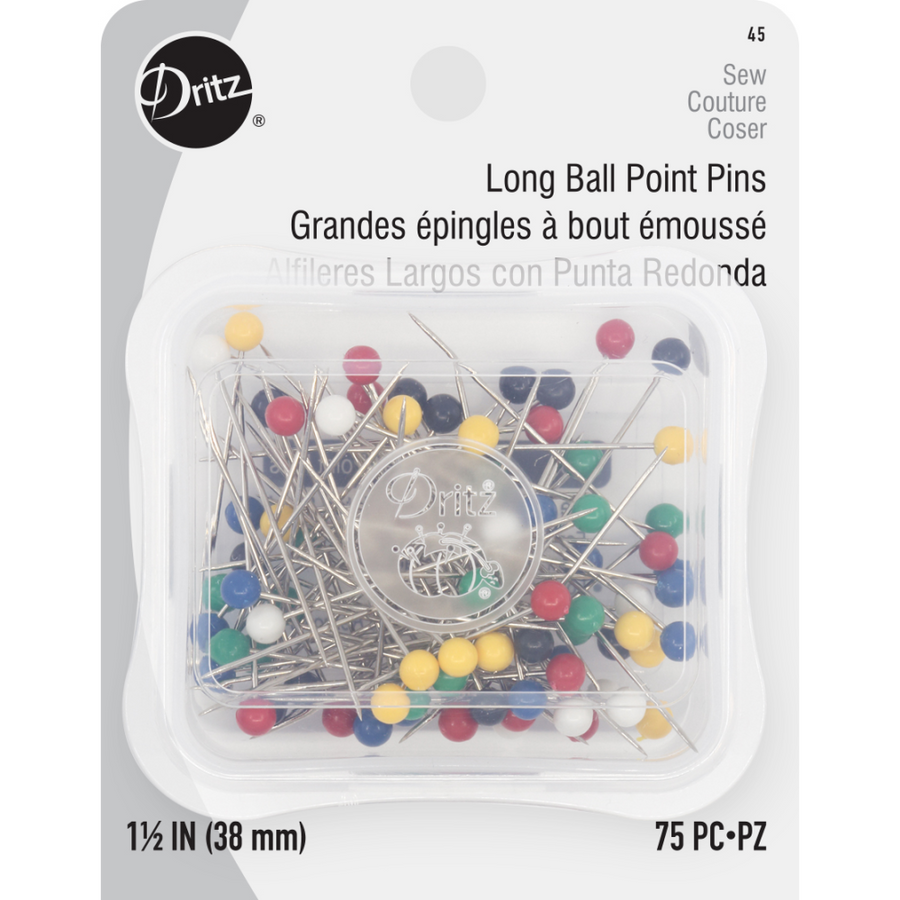 Dressmaker Pins and Supplies: Size 20 Dressmaker Straight Pin