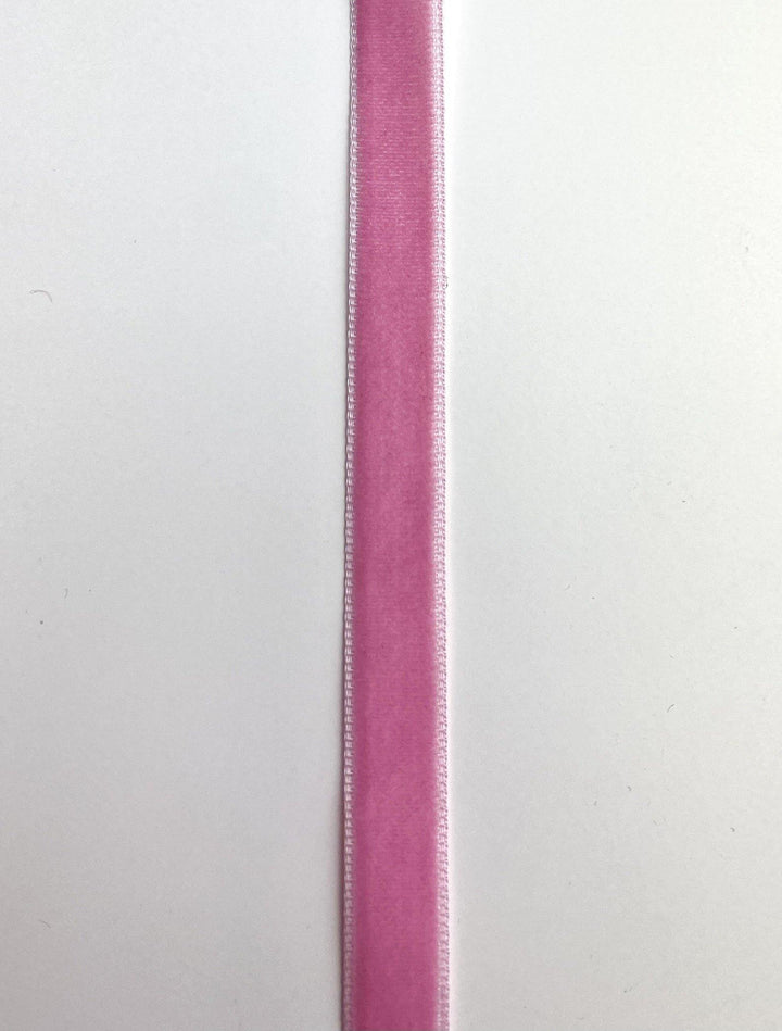 Pink Velvet Trim - FabricPlanet