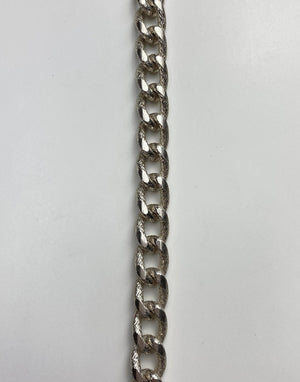 Silver Textured Chain - FabricPlanet